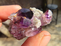 Natural Hand Made Chiredzi Amethyst Conglomerate Specimens x 13 From Chiredzi, Zimbabwe