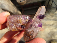 Natural Hand Made Chiredzi Amethyst Conglomerate Specimens x 13 From Chiredzi, Zimbabwe