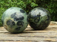 Polished Stromatolite / Kambamba Jasper Spheres  x 6 From Madagascar - TopRock