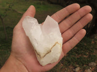 Natural Small Selected White Quartz Clusters  x 12 From Mandrosonoro, Madagascar - TopRock