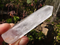 Polished Clear Quartz Points x 12 From Madagascar