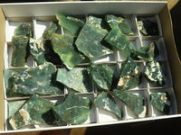 Natural Emerald Mtorolite / Chrome Chrysoprase Specimens  x 24 From Zimbabwe - Toprock Gemstones and Minerals 