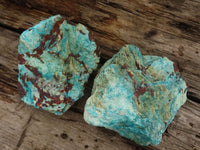 Natural Rough Shattuckite Cobbed Specimens  x 12 From Namibia - TopRock