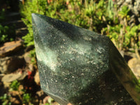 Polished Green Fuchsite Quartz Points  x 2 From Madagascar - Toprock Gemstones and Minerals 