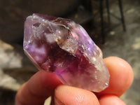 Natural Royal Zulu Window Amethyst Crystals x 20 From KwaZulu Natal, South Africa