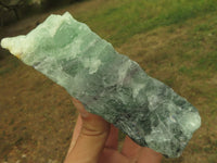 Natural Selected Watermelon Fluorite Cobbed Pieces x 4 From Uis, Namibia - TopRock