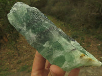 Natural Selected Watermelon Fluorite Cobbed Pieces x 4 From Uis, Namibia - TopRock