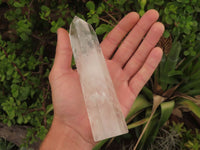 Polished Clear Quartz Crystal Points x 4 From Madagascar - TopRock