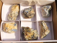 Natural Kyanite In Matrix Specimens  x 6 From Zimbabwe