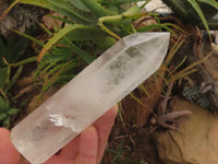 Polished Clear Quartz Crystal Points x 4 From Madagascar - TopRock