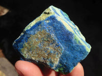 Natural Azurite & Malachite On Dolomite Specimens  x 12 From Kaokoveld, Namibia - Toprock Gemstones and Minerals 