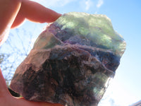 Natural Rough Watermelon Fluorite Cobbed Specimens x 6 From Uis, Namibia - TopRock