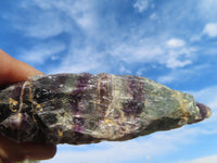 Natural Rough Watermelon Fluorite Cobbed Specimens x 6 From Uis, Namibia - TopRock