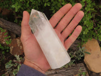 Polished Clear Quartz Crystal Points x 4 From Madagascar - TopRock