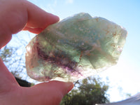 Natural Rough Watermelon Fluorite Cobbed Specimens x 6 From Uis, Namibia - TopRock