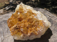 Natural Golden Limonite / Lemonite Quartz Clusters  x 13 From Zambia - TopRock