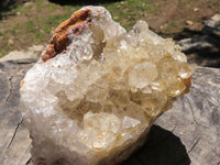 Natural Golden Limonite / Lemonite Quartz Clusters  x 13 From Zambia - TopRock