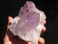 Natural Jacaranda Amethyst Clusters  x 3 From Zambia - Toprock Gemstones and Minerals 