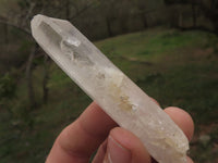 Natural Single Clear Quartz Crystals  x 35 From Madagascar - TopRock