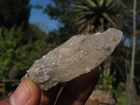 Natural Drusy Quartz Coated Fluorescent Peach Calcite Crystal Specimens  x 35 From Alberts Mountain, Lesotho - Toprock Gemstones and Minerals 