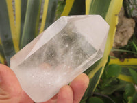 Polished Clear Quartz Crystal Points x 4 From Madagascar - TopRock