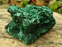 Natural Chatoyant Silky Malachite Specimens  x 2 From Congo - Toprock Gemstones and Minerals 