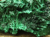 Natural Chatoyant Silky Malachite Specimens  x 2 From Congo - Toprock Gemstones and Minerals 