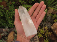 Polished Clear Quartz Crystal Points x 4 From Madagascar - TopRock