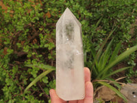 Polished Clear Quartz Crystal Points x 4 From Madagascar - TopRock