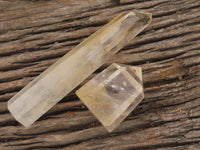 Polished Clear Quartz Crystal Points x 4 From Madagascar - TopRock