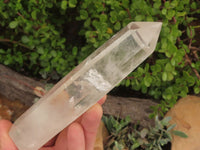 Polished Clear Quartz Crystal Points x 4 From Madagascar - TopRock