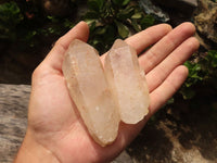 Natural Large Single Quartz Crystals  x 13 From Zambia - TopRock