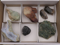 Natural Mixed Selection Of Specimens  x 7 From Southern Africa - TopRock