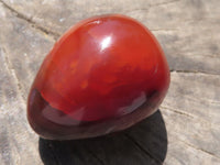 Polished Gorgeous Deep Red Carnelian Agate Eggs  x 12 From Madagascar - TopRock