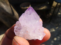 Natural Single Spirit Amethyst Quartz Crystals x 70 From Boekenhouthoek, South Africa