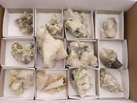 Natural Drusy Mountain Calcite & Quartz Specimens  x 12 From Alberts Mountain, Lesotho - Toprock Gemstones and Minerals 