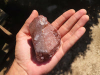 Natural Red Hematite Quartz Crystal Clusters  x 6 From Karoi, Zimbabwe - Toprock Gemstones and Minerals 