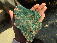 Natural Micro Botryoidal Crystalline Malachite Specimens  x 2 From Congo