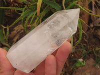 Polished Clear Quartz Crystal Points x 4 From Madagascar - TopRock