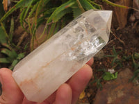 Polished Clear Quartz Crystal Points x 4 From Madagascar - TopRock