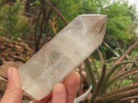 Polished Clear Quartz Crystal Points x 4 From Madagascar - TopRock