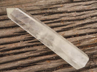 Polished Clear Quartz Crystal Points x 4 From Madagascar - TopRock