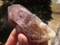 Natural Red Hematoid Phantom Quartz Clusters  x 12 From Karoi, Zimbabwe - Toprock Gemstones and Minerals 