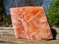 Natural New Sunset Orange Calcite Specimens  x 12 From Spitzkop, Namibia