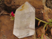 Polished Clear Quartz Crystal Points x 4 From Madagascar - TopRock