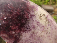 Polished Purple Lepidolite Free Forms  x 4 From Zimbabwe - Toprock Gemstones and Minerals 