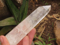 Polished Clear Quartz Crystal Points x 4 From Madagascar - TopRock