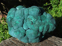 Natural Solid Heavy Etched Botryoidal Malachite Specimen x 1 From Kambove, Congo - TopRock