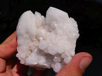 Natural White Quartz Clusters x 5 From Madagascar - TopRock