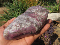 Polished Rubellite Standing Free Forms x 2 From Madagascar - TopRock